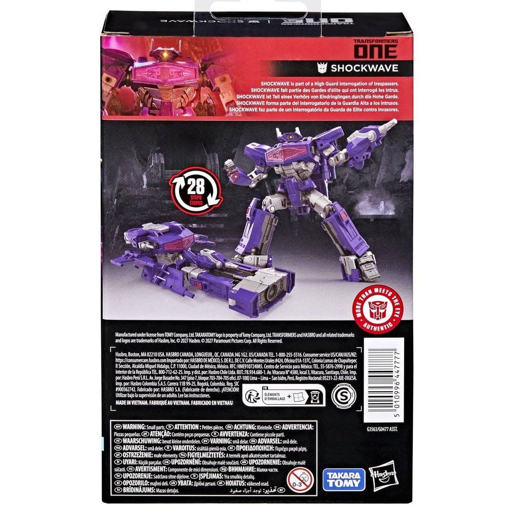 Figura Shockwave Transformers One 13,3cm