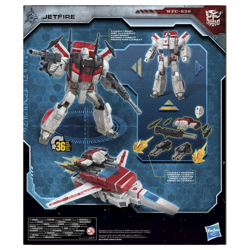 Figura Jetfire Transformers Siege War for Cybertron 28cm