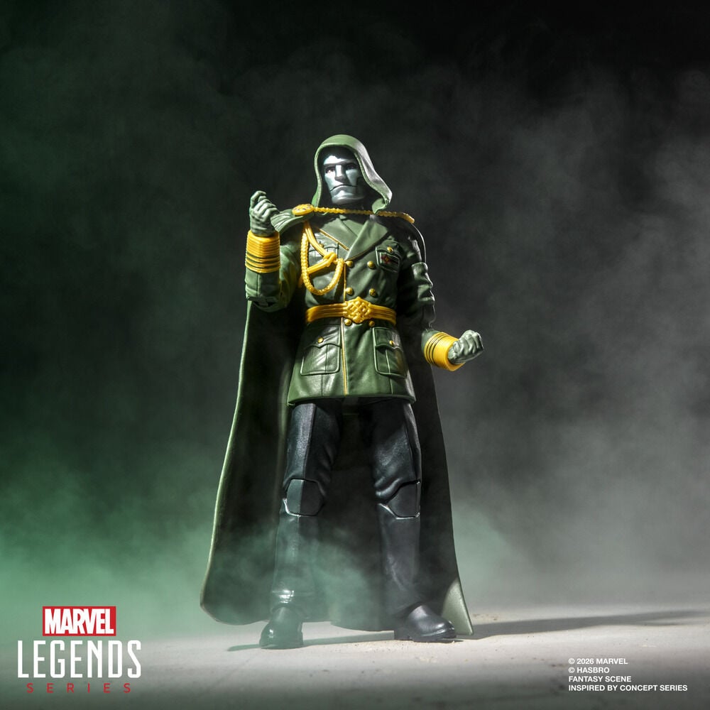 Figura Lord Doom Avengers Doomsday Marvel Legends Series 15cm