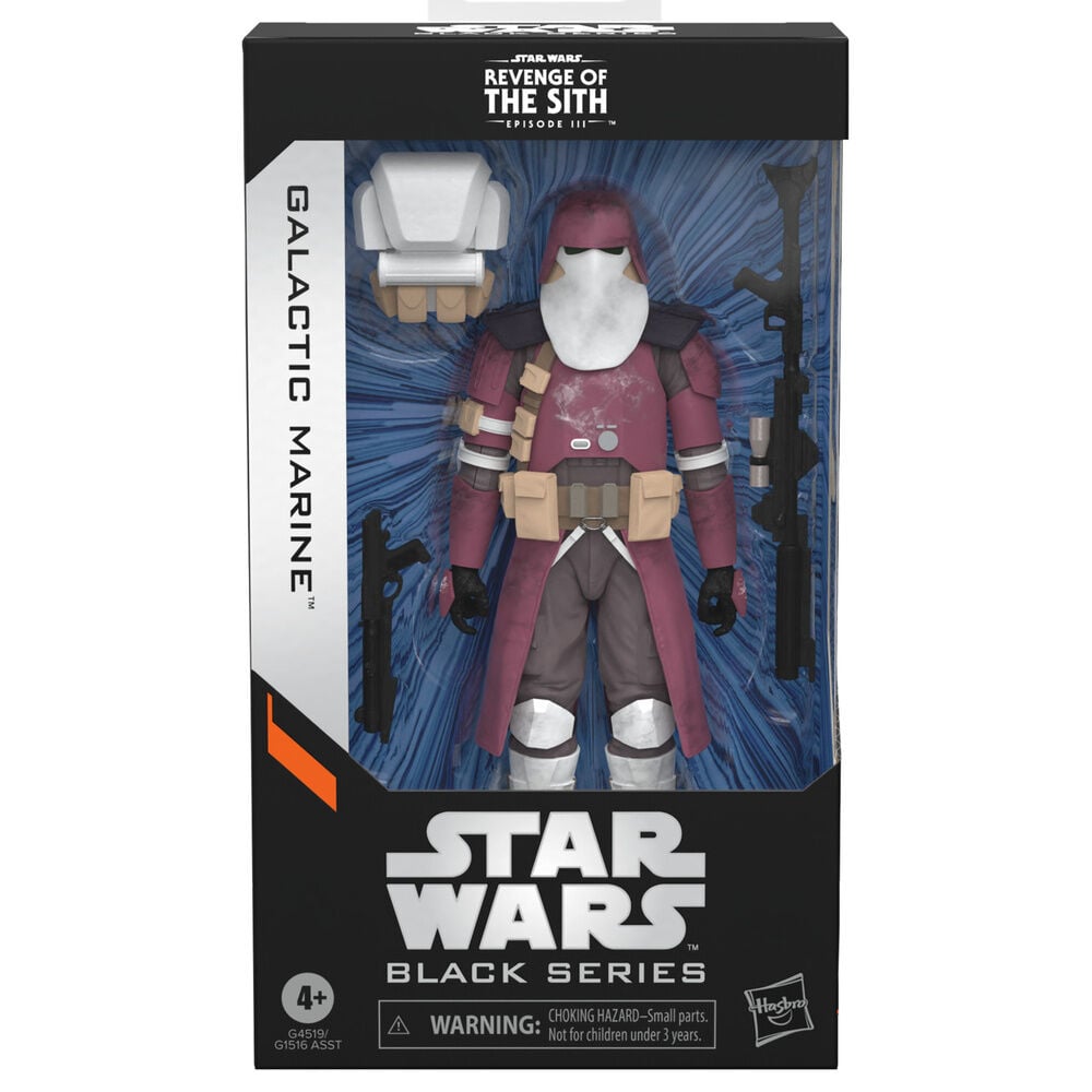 Figura Galactic Marine Revenge Of The Sith Star Wars Black Series 15cm