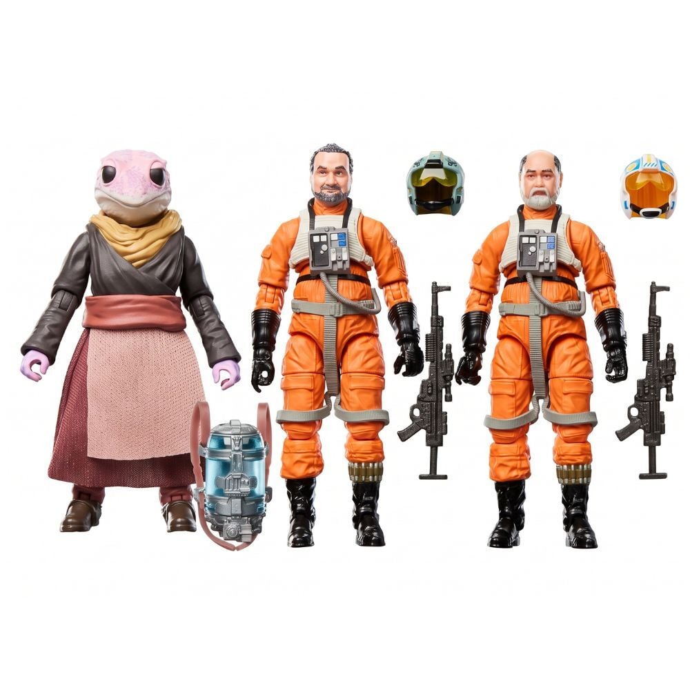Blister 3 figuras Mandalorian Star Wars The Vintage Collection 9.5cm