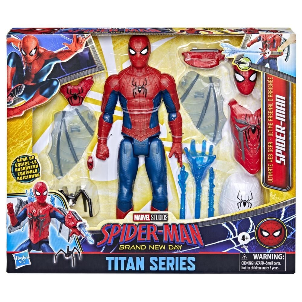 Figura Spiderman Titan Series Spiderman Brand New Day Marvel 30cm