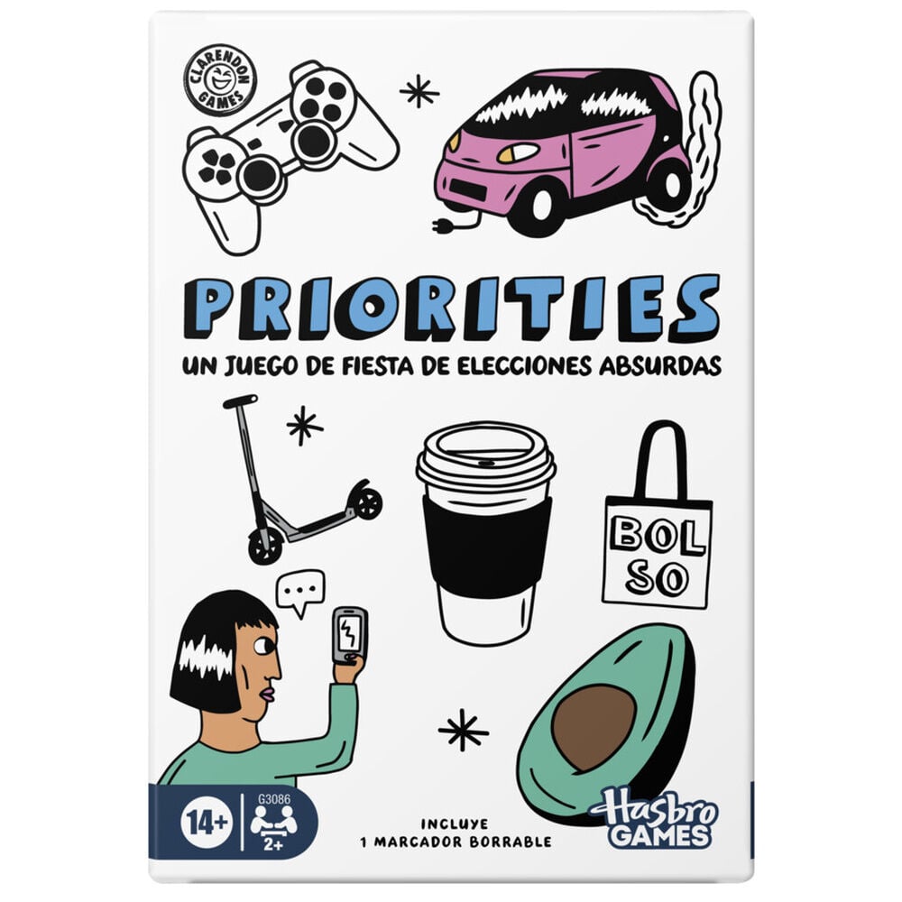 Juego cartas Priorities español