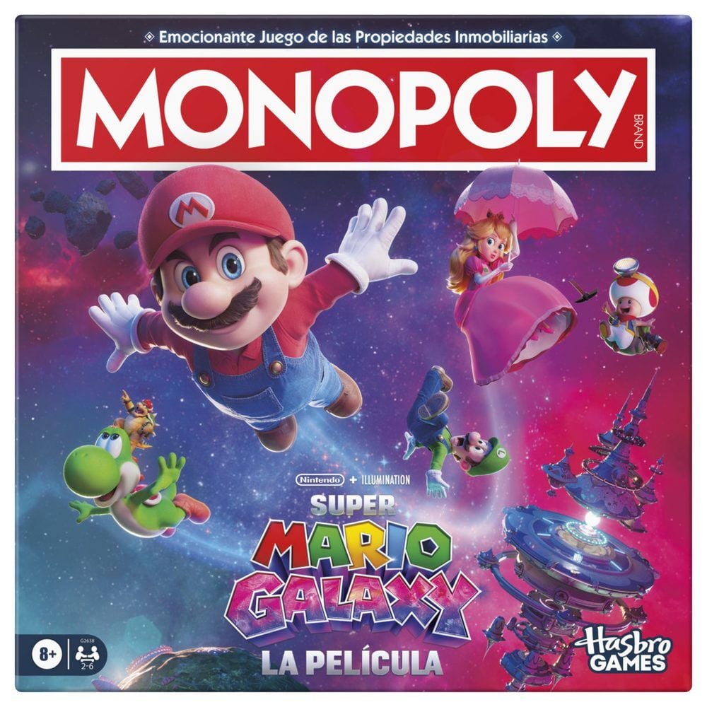 Juego Monopoly Super Mario Galaxy español
