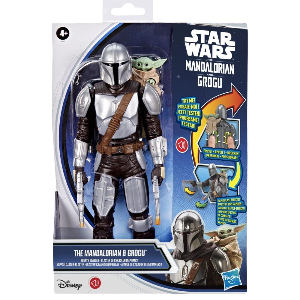 Figura The Mandalorian & Grogu Star Wars 28cm