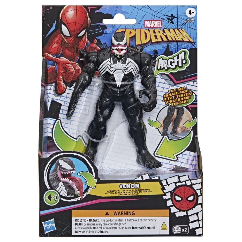 Figura Venom Spiderman Marvel 15cm