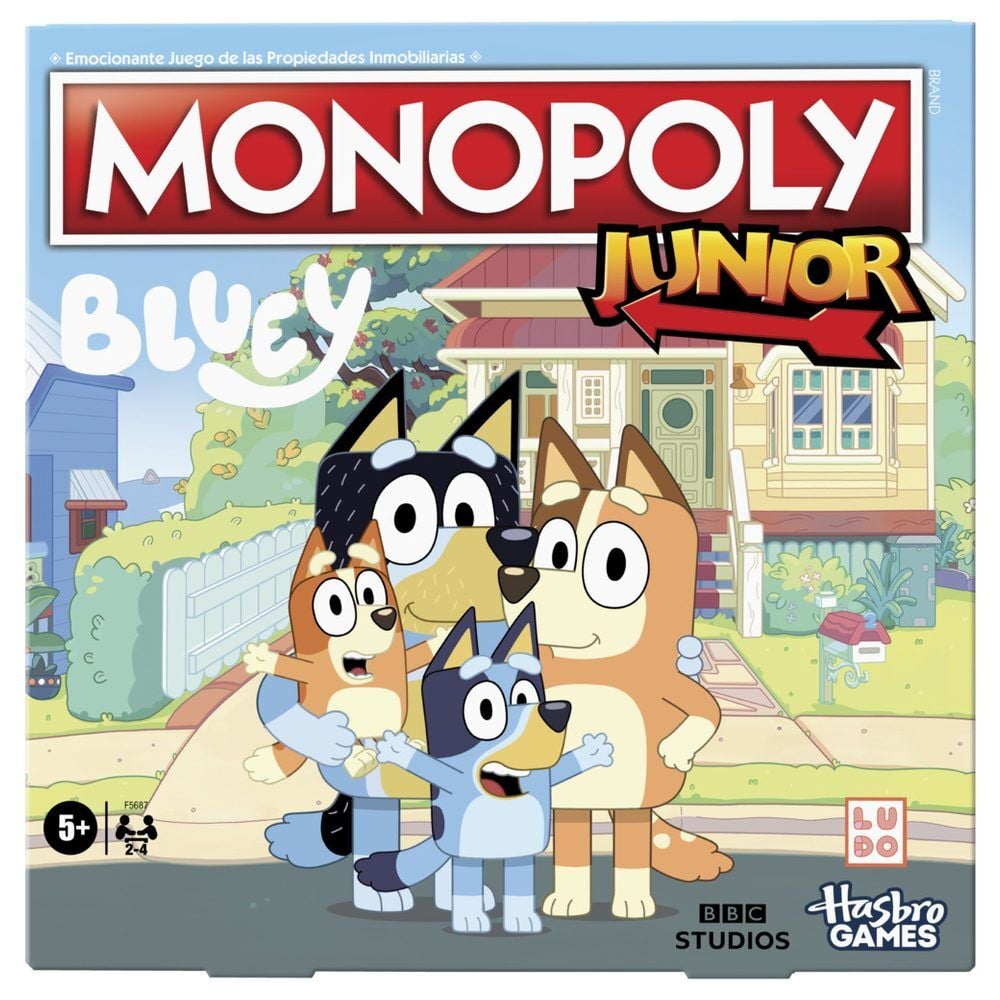 Juego Monopoly Bluey español