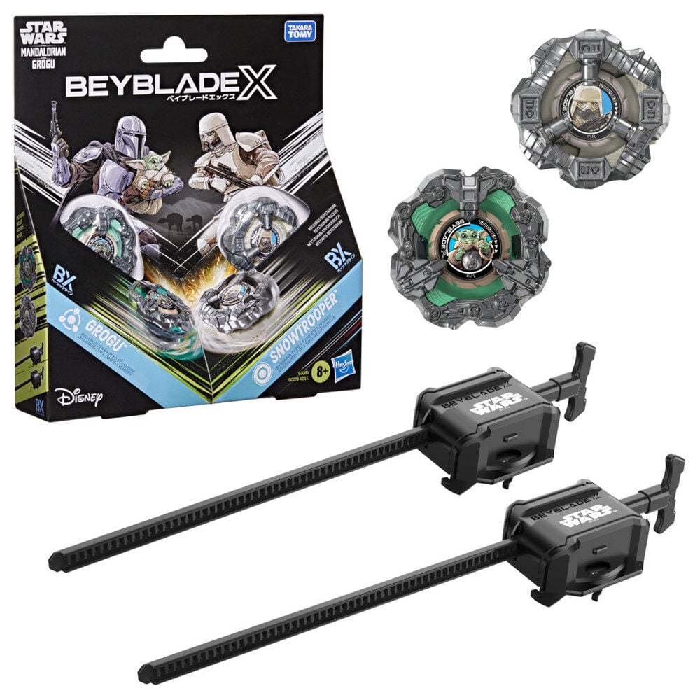 Juego Kit Inicial Grogu & Snowtrooper Star Wars Beyblade X