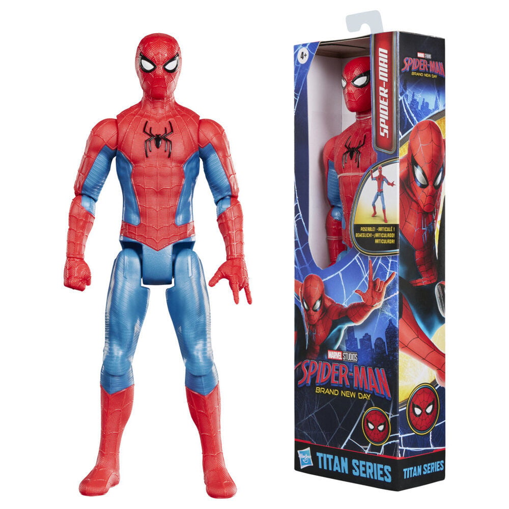 Figura Spiderman Titan Series Spiderman Brand New Day Marvel 30cm