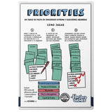 Juego cartas Priorities español