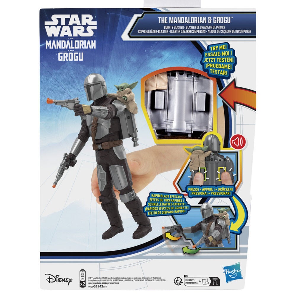 Figura The Mandalorian & Grogu Star Wars 28cm