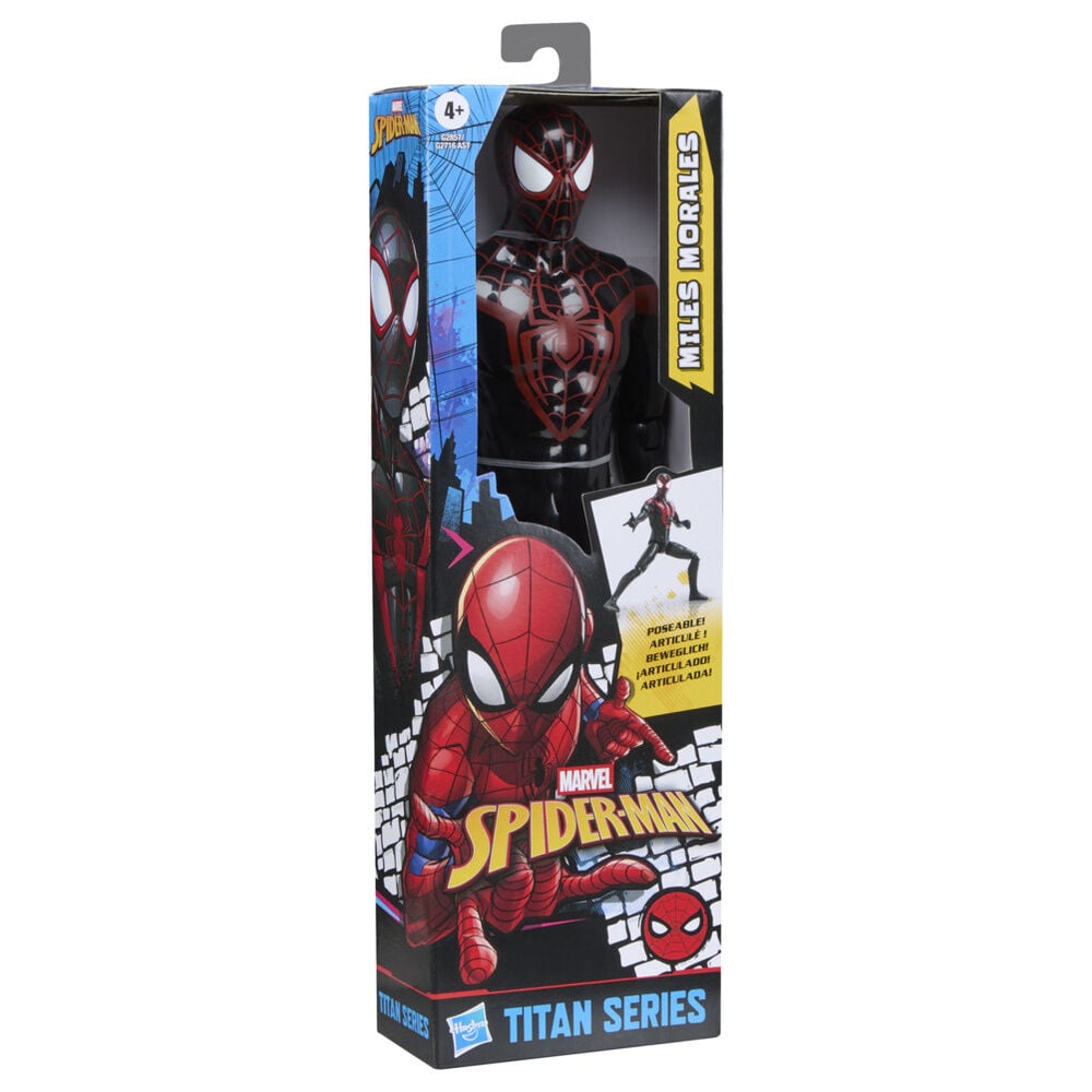 Figura Titan Series Spiderman Marvel 30cm surtido