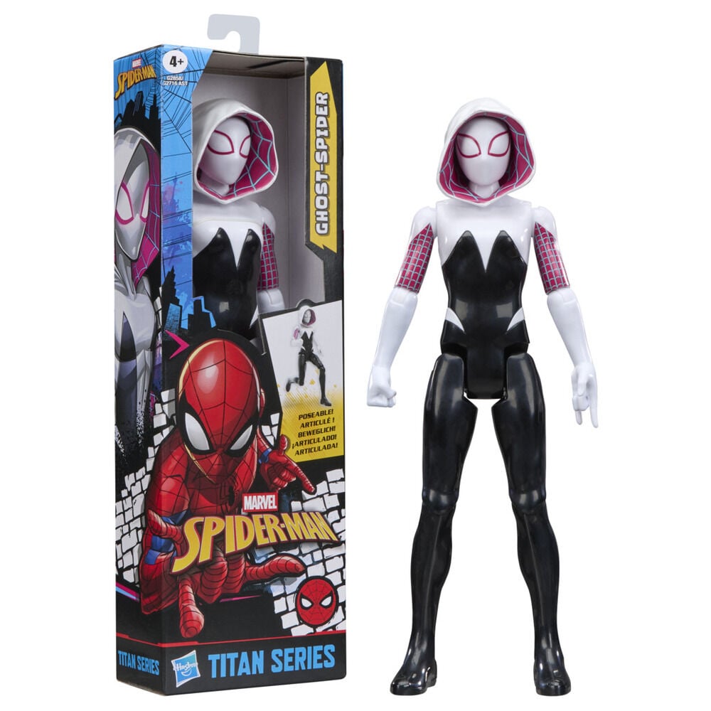 Figura Titan Series Spiderman Marvel 30cm surtido