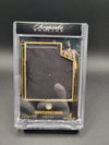 Reliquia 2024 Bruce Lee 50th Anniversary Keepsake Ed Card 72 Jumbo Relic BlackIce 46/50 Gemstone 6mm Green Amethyst