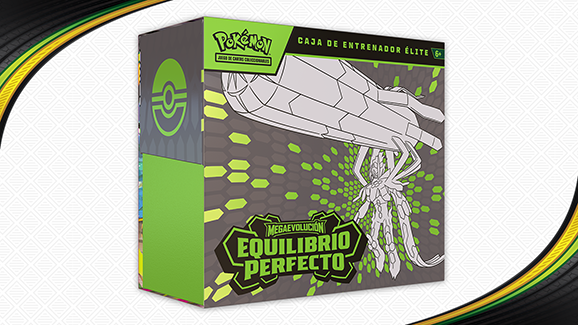 Pokémon TCG:  Caja de Entrenador Élite de Megaevolución-Equilibrio Perfecto Español
