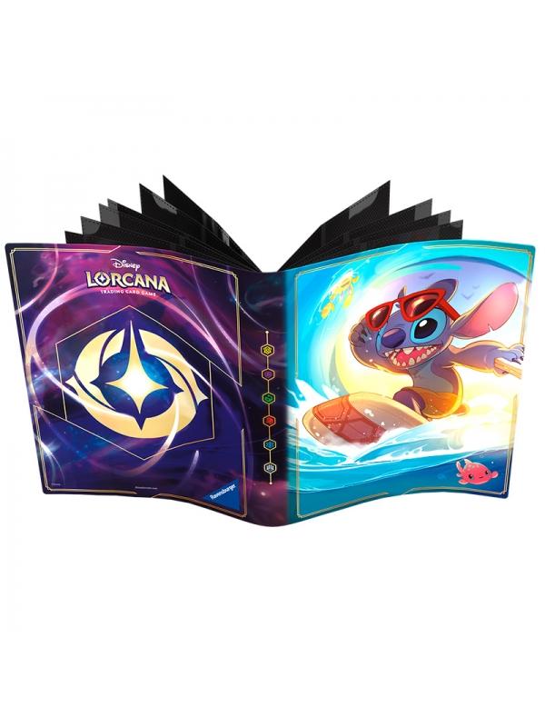 Portfolio 10 Paginas Stitch Lorcana - Into The Inklands - Disney - Ravensburger