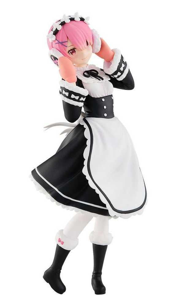 Figura Re: Zero Starting Life in Another World PVC Pop Up Parade Ram: Ice Season Ver. 17 cm