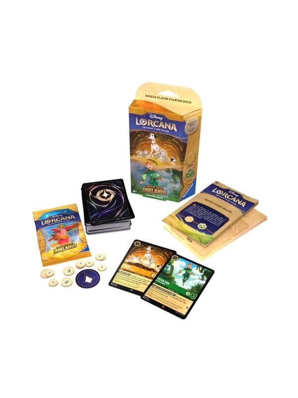 Starter Deck Display Lorcana TCG- Into The Inklands - Disney - Inglés - Ravensburger