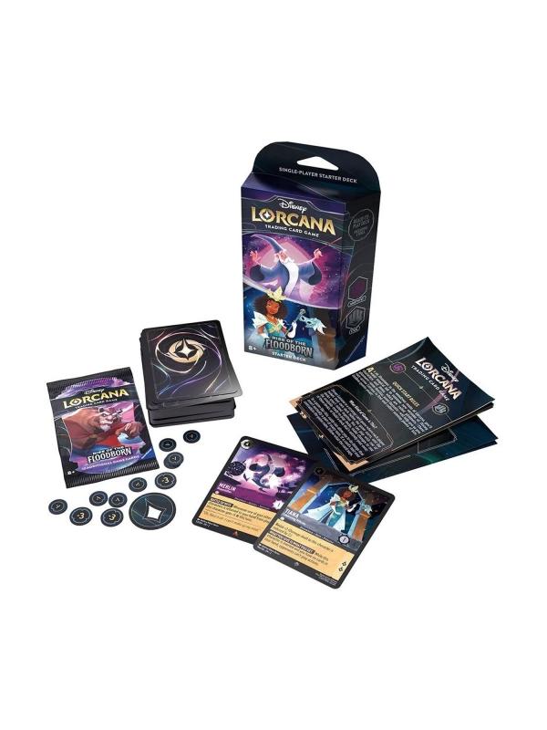 Starter Deck TCG Lorcana Rise Of The Floodborn - Disney - Inglés -