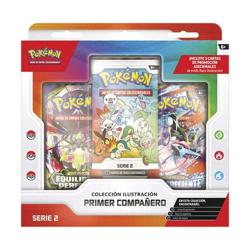 Colección Ilustración Primer Compañero de JCC Pokémon (serie 2) Castellano