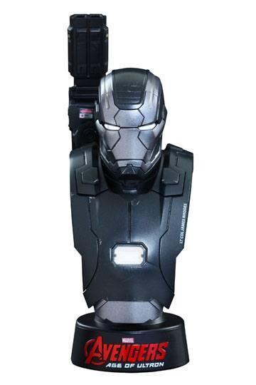 Figura Vengadores La Era de Ultrón Busto 1/6 Iron Man War Machine Mark II 11 cm
