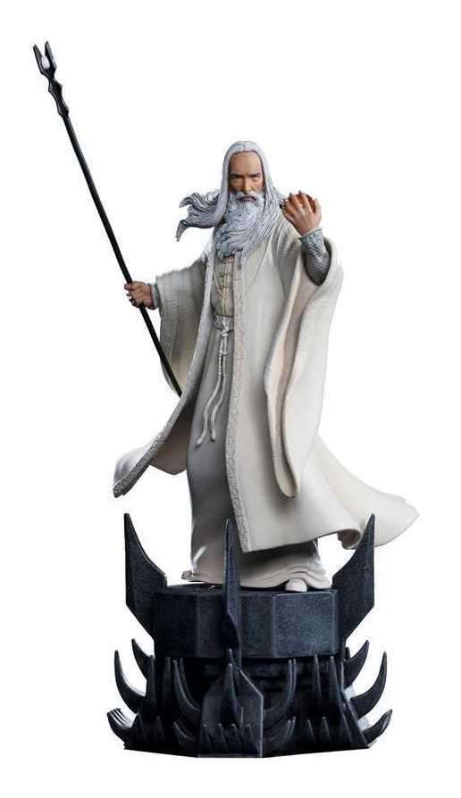 Figura El Señor de los Anillos Estatua 1/10 BDS Art Scale Saruman 29 cm