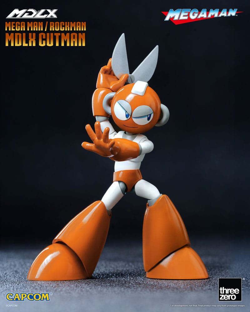 Mega Man Figura MDLX Rockman / Mega Man Cutman 12 cm