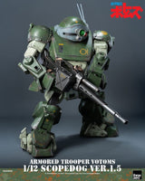 Armored Trooper Votoms Figura 1/12 Scopedog Ver.1.5 15 cm