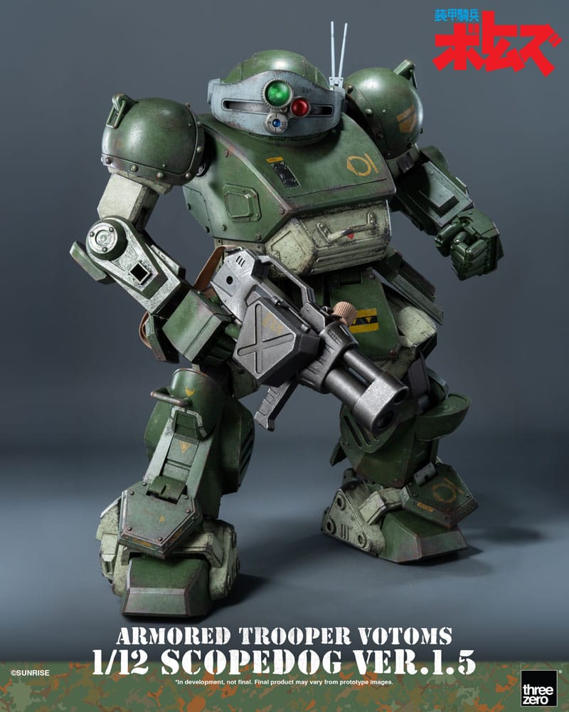 Armored Trooper Votoms Figura 1/12 Scopedog Ver.1.5 15 cm