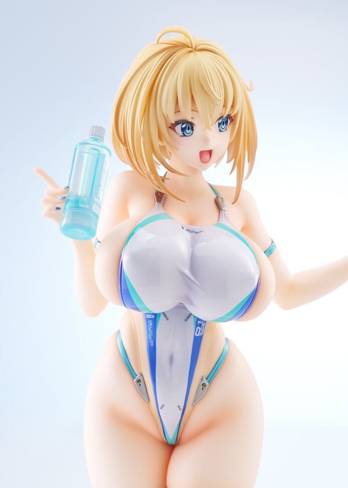 Bunny Suit Planning Estatua PVC 1/6 Sophia F. Shirring High-cut Swimsuit Ver. 27 cm   