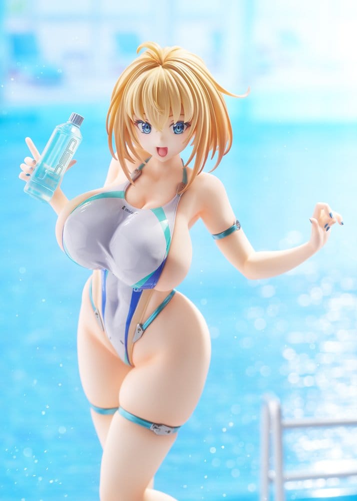 Bunny Suit Planning Estatua PVC 1/6 Sophia F. Shirring High-cut Swimsuit Ver. 27 cm   