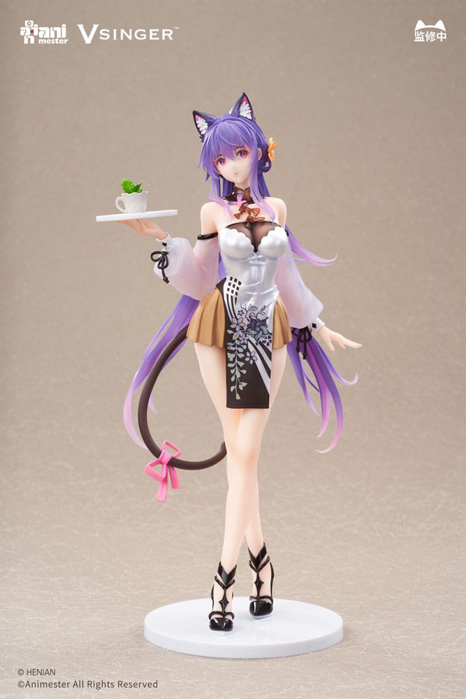 VSinger Luo Tianyi & Mo Qingxian Estatua 1/7 Mo Qingxian Tea Time Melody Ver. 26 cm