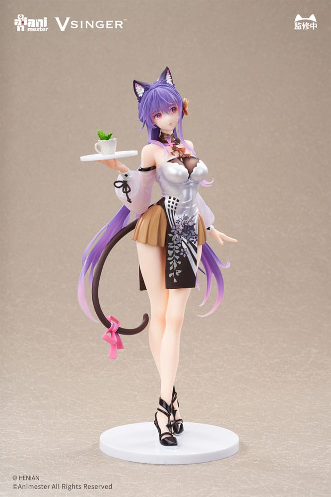 VSinger Luo Tianyi & Mo Qingxian Estatua 1/7 Mo Qingxian Tea Time Melody Ver. 26 cm
