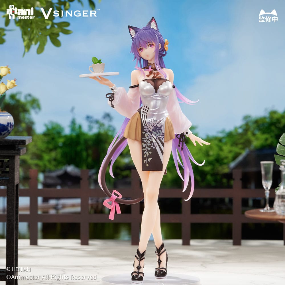 VSinger Luo Tianyi & Mo Qingxian Estatua 1/7 Mo Qingxian Tea Time Melody Ver. 26 cm