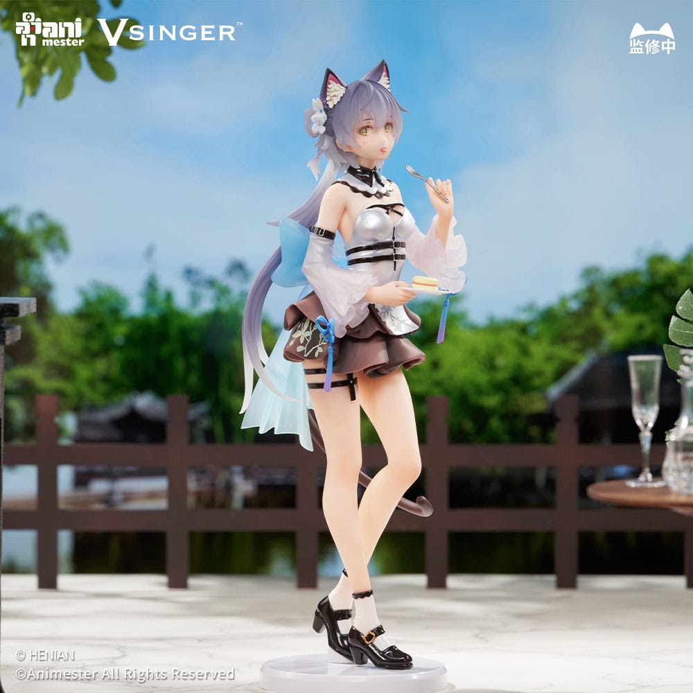 VSinger Luo Tianyi & Mo Qingxian Estatua 1/7 Luo Tianyi Tea Time Melody Ver. 23 cm