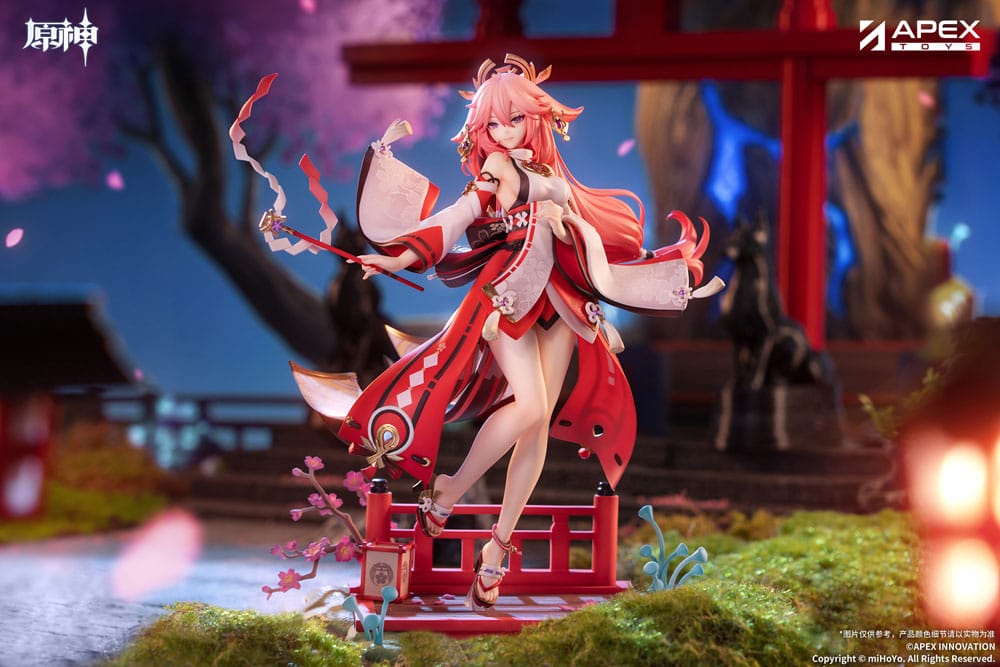 Genshin Impact Estatua PVC 1/7 Yae Miko Astute Amusement Ver. 28 cm 
