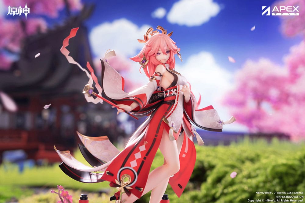 Genshin Impact Estatua PVC 1/7 Yae Miko Astute Amusement Ver. 28 cm 