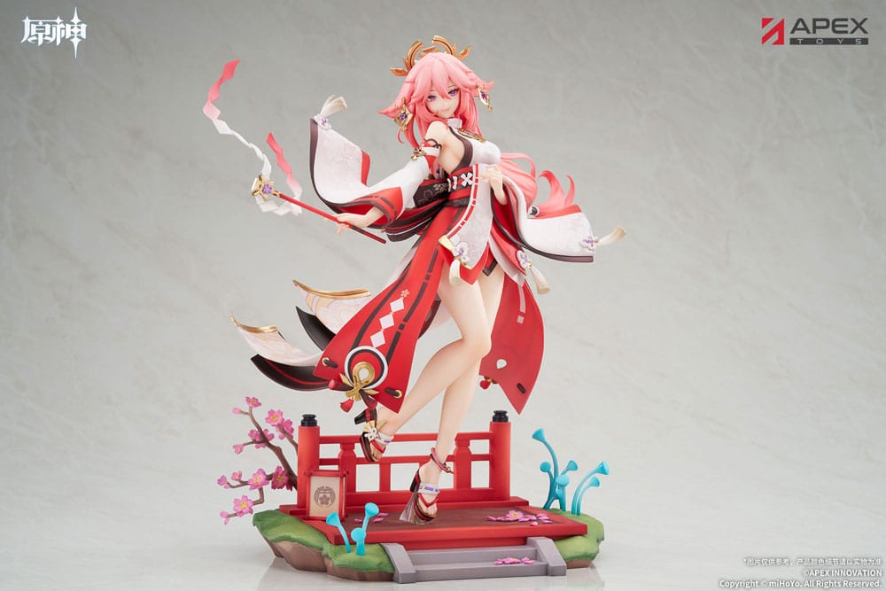 Genshin Impact Estatua PVC 1/7 Yae Miko Astute Amusement Ver. 28 cm 
