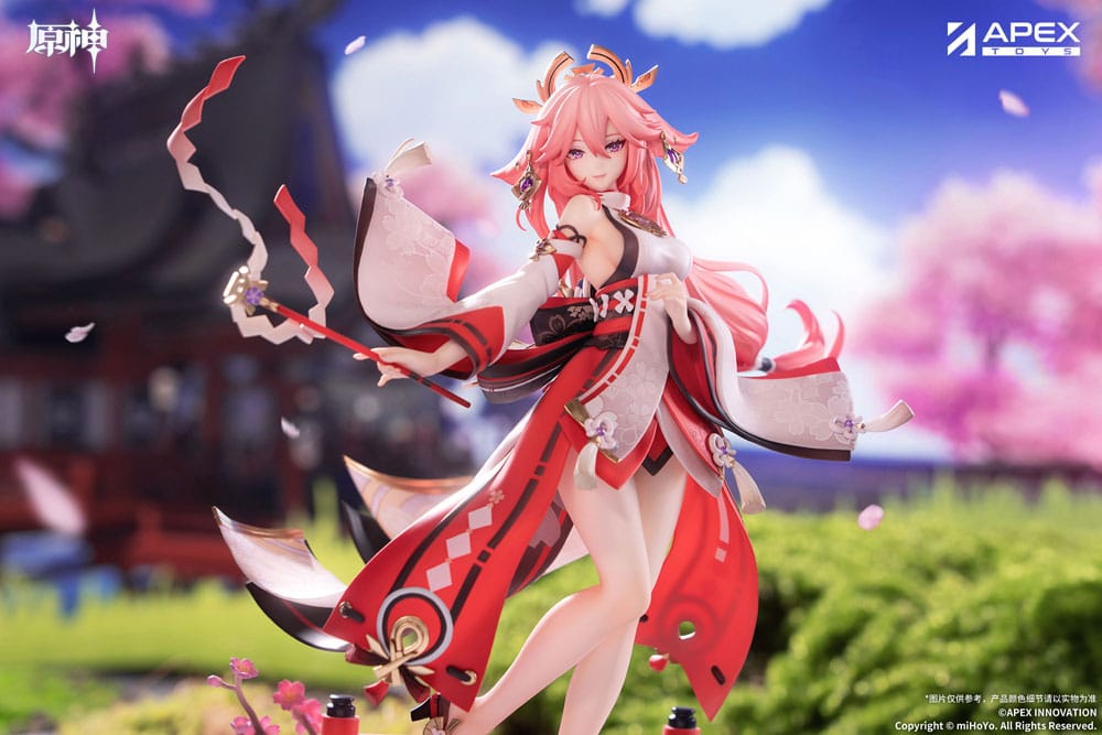 Genshin Impact Estatua PVC 1/7 Yae Miko Astute Amusement Ver. 28 cm 