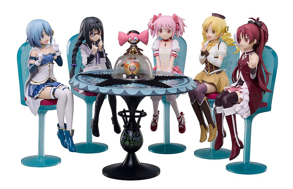 Puella Magi Madoka Magica The Movie: Rebellion Estatua PVC Tea Party Cake Song Ver. Set 18 cm    
