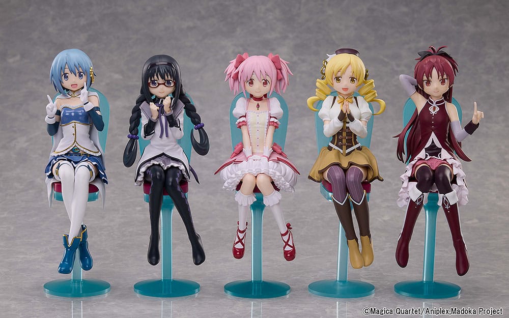 Puella Magi Madoka Magica The Movie: Rebellion Estatua PVC Tea Party Cake Song Ver. Set 18 cm    