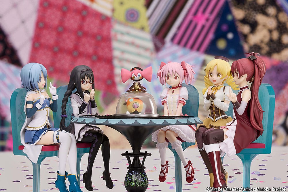 Puella Magi Madoka Magica The Movie: Rebellion Estatua PVC Tea Party Cake Song Ver. Set 18 cm    