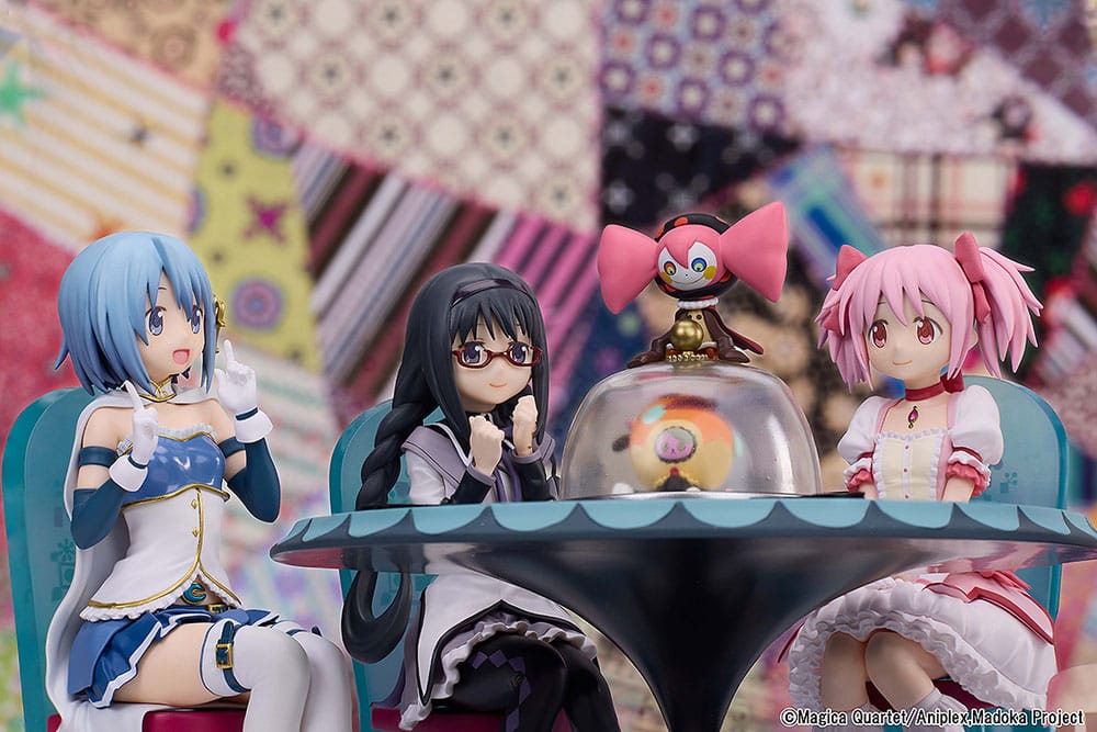 Puella Magi Madoka Magica The Movie: Rebellion Estatua PVC Tea Party Cake Song Ver. Set 18 cm    