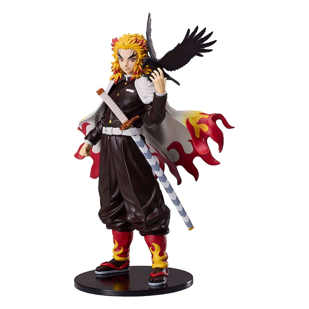 Demon Slayer: Kimetsu no Yaiba Estatua Kyojuro Rengoku Flame Hashira 20 cm  