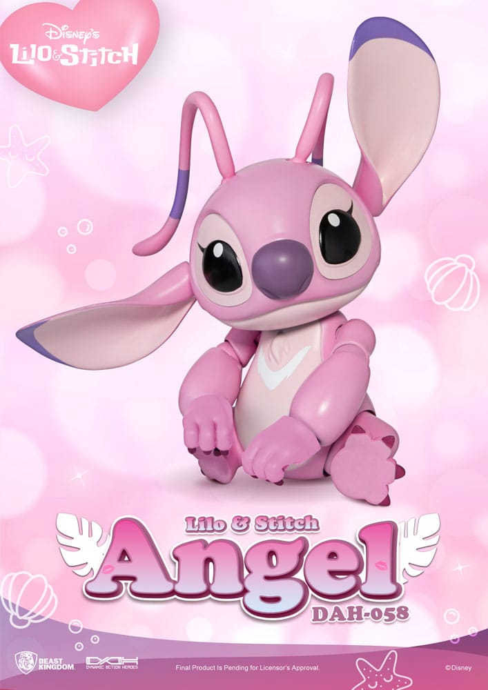 Disney Figura Dynamic 8ction Heroes 1/9 Angel (Lilo & Stitch) 16 cm
