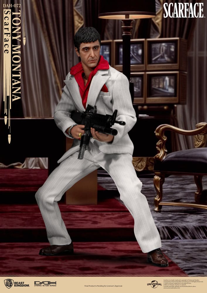 Scarface (1983) Figura Tony Montana 20 cm