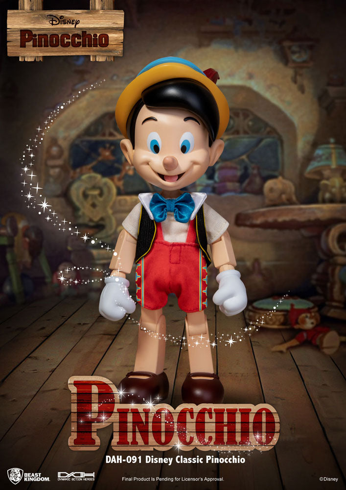 Disney Classic Figura Dynamic 8ction Heroes 1/9 Pinocchio 18 cm