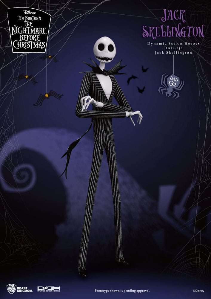 Pesadilla antes de Navidad Figura Dynamic 8ction Heroes 1/9 Jack 21 cm