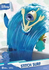 Disney Summer Series Diorama PVC D-Stage Stitch Surf 15 cm