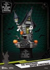 Pesadilla antes de Navidad Diorama PVC D-Stage Jack's Haunted House 15 cm